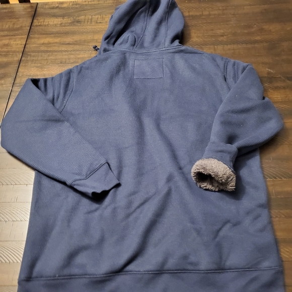 Smith's Workerwear Bonded Sherpa Thermal Hoodie - Picture 4 of 8